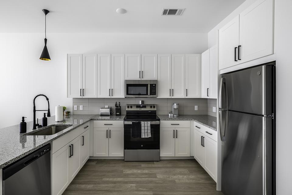 This is a model home in the same building.