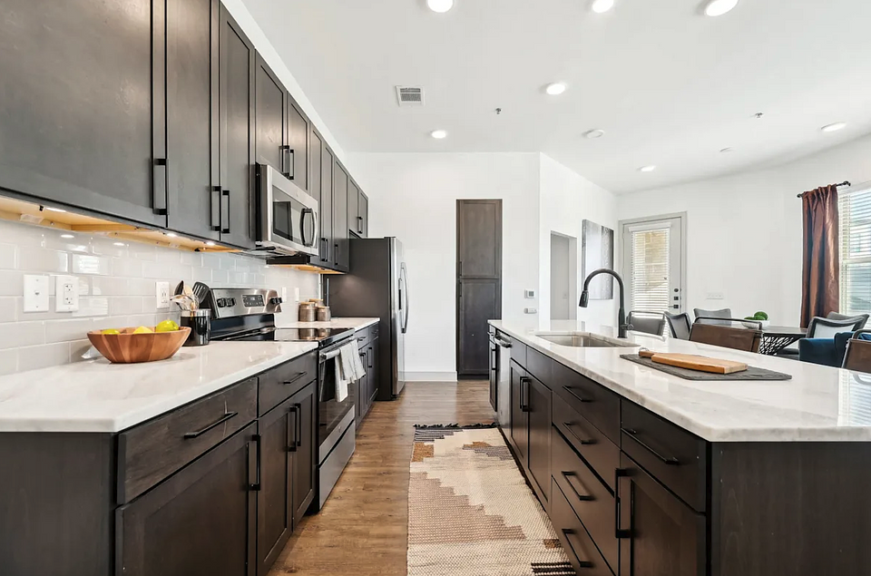 This is a model home in the same building.