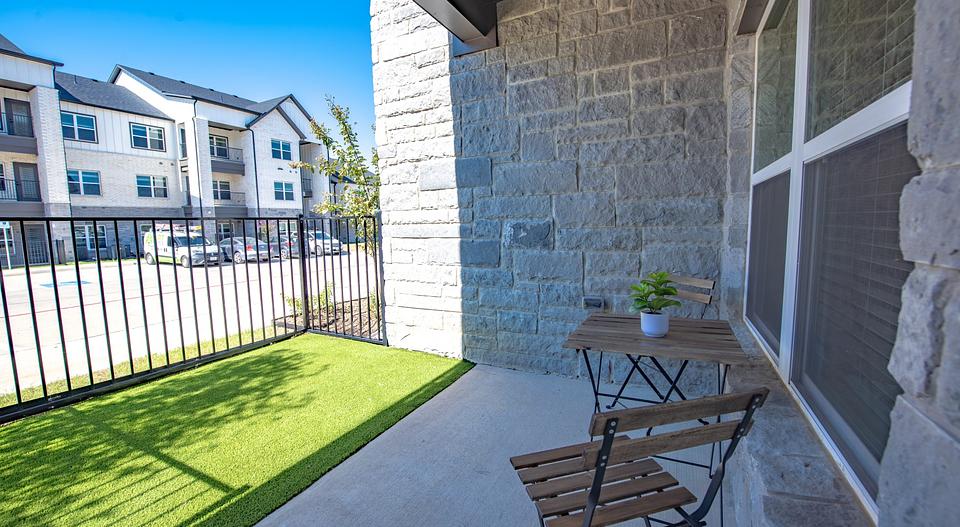 This is a model home in the same building.