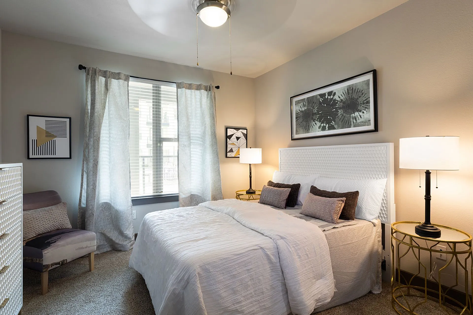 This is a model home in the same building.