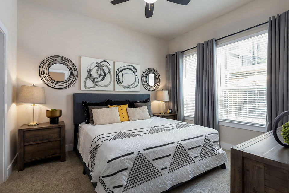 This is a model home in the same building.