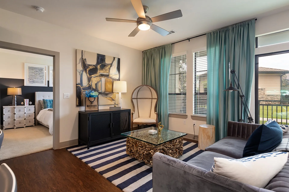 This is a model home in the same building.