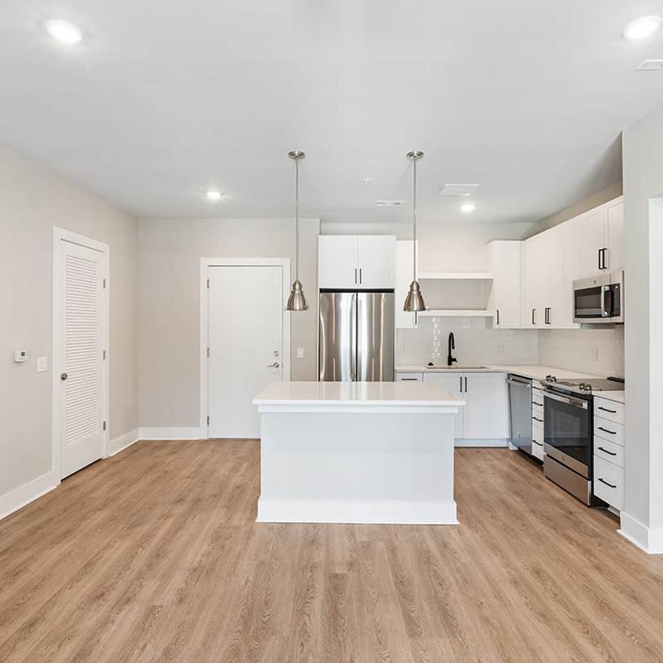 This is a model home in the same building.