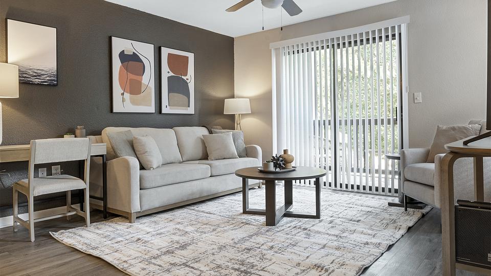 This home was recently furnished.