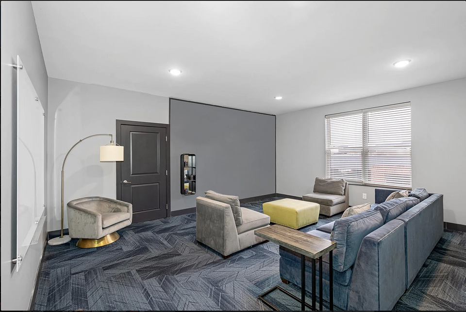 This is a model home in the same building.