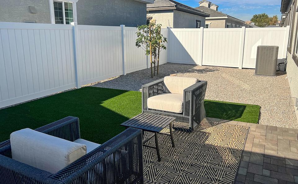 This is a model home in the same building.