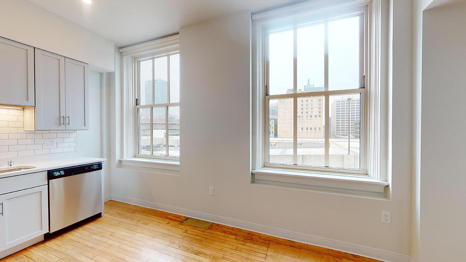 This is a model home in the same building.