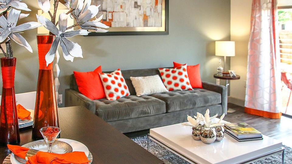 This is a model home in the same building.