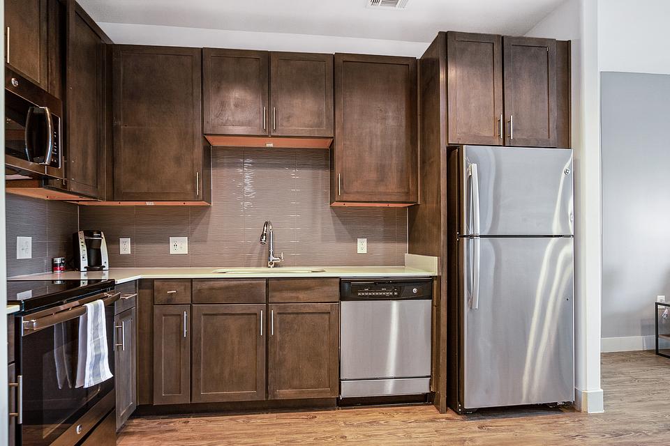 This is a model home in the same building.