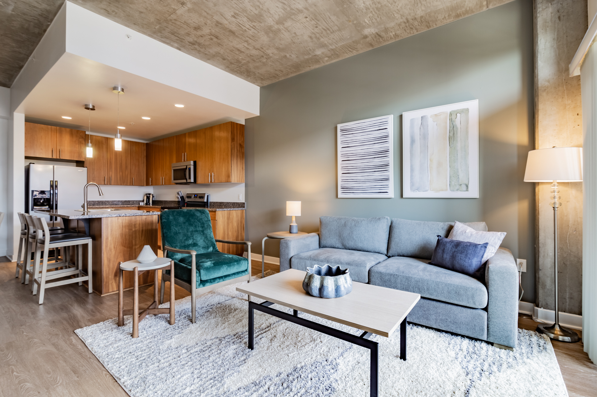 Rent One Observatory Park 0420 in Denver, CO Landing