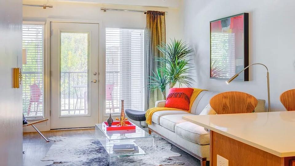 This is a model home in the same building.