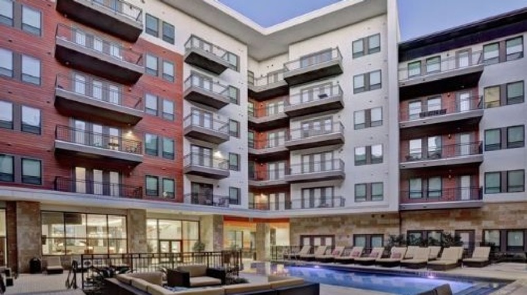 The Kenzie at the Domain is a pet-friendly apartment community in